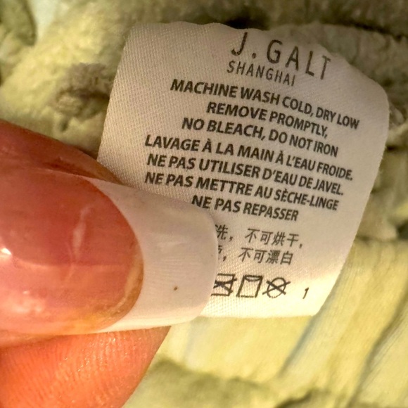 John Galt Sage Green Rosa Sweatpants O/S - Picture 16 of 16